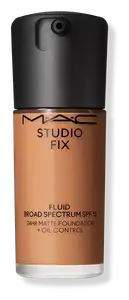 Mac Cosmetics Studio Fix Fluid SPF 15 24HR Matte Foundation + Oil Control NW35