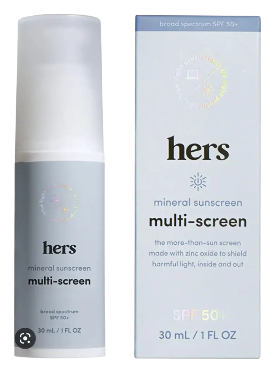 hers Multi-Screen Mineral Sunscreen SPF 50+