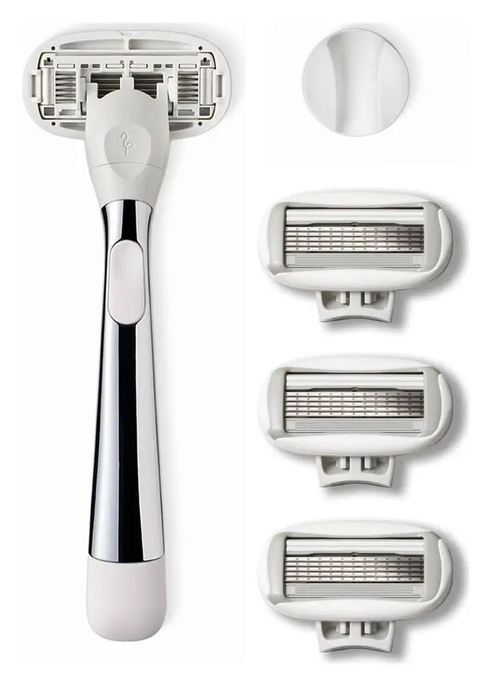 Flamingo 5-Blade Razors for Women Chrome