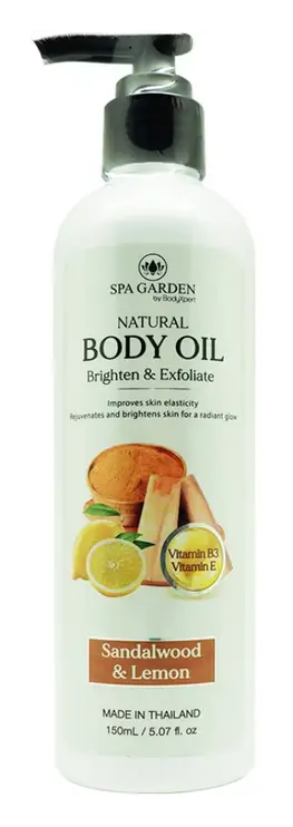 BodyXpert Spa Garden Body Oil Sandalwood & Lemon