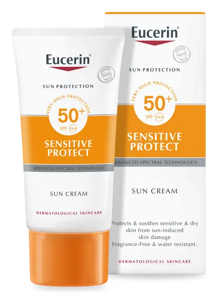 Eucerin Sun Face Sensitive Protect Cream SPF 50+