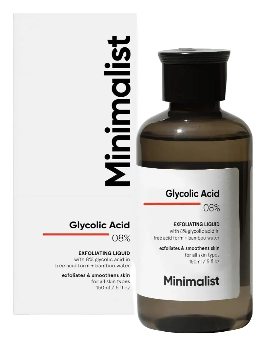 Minimalist Glycolic Acid 08% Exfoliating Liquid