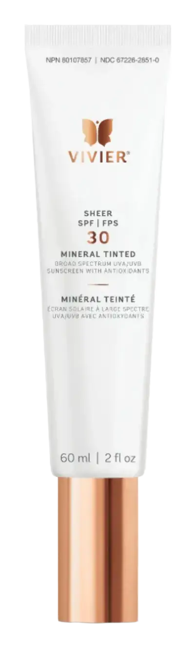 Vivier Pharma Sheer SPF 30 Mineral Tinted
