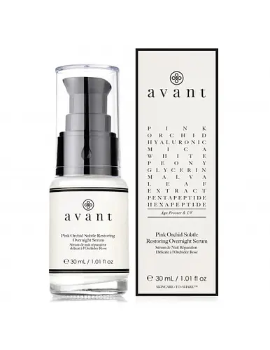 Avant Skincare Pink Orchid Subtle Restoring Overnight Serum