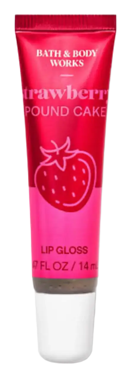 Bath & Body Works Lip Gloss Strawberry Pound Cake