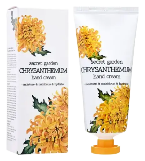 Jigott Secret Garden Hand Cream Chrysanthemum
