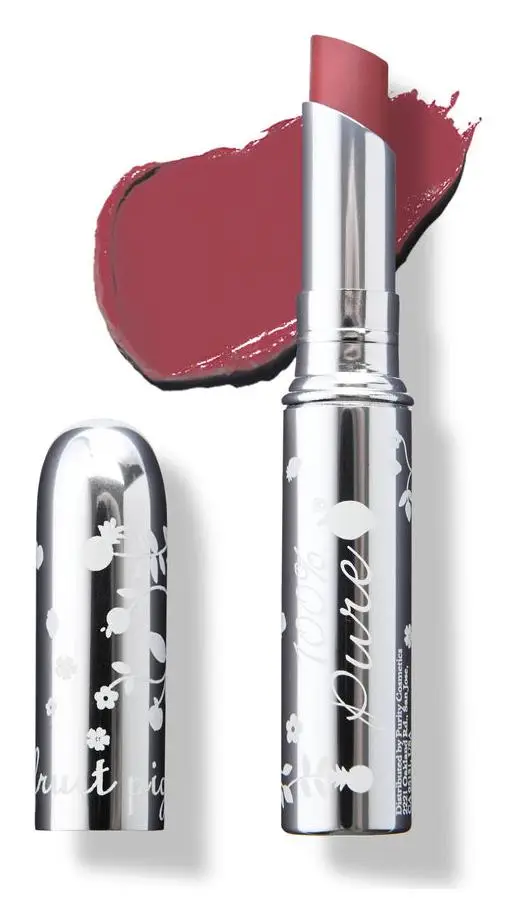 100% Pure Fruit Pigmented Lip Glaze Rosehip