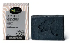 The Australian Natural Soap Company Oily Skin Cleanser Activated Charcoal & Tea Tree