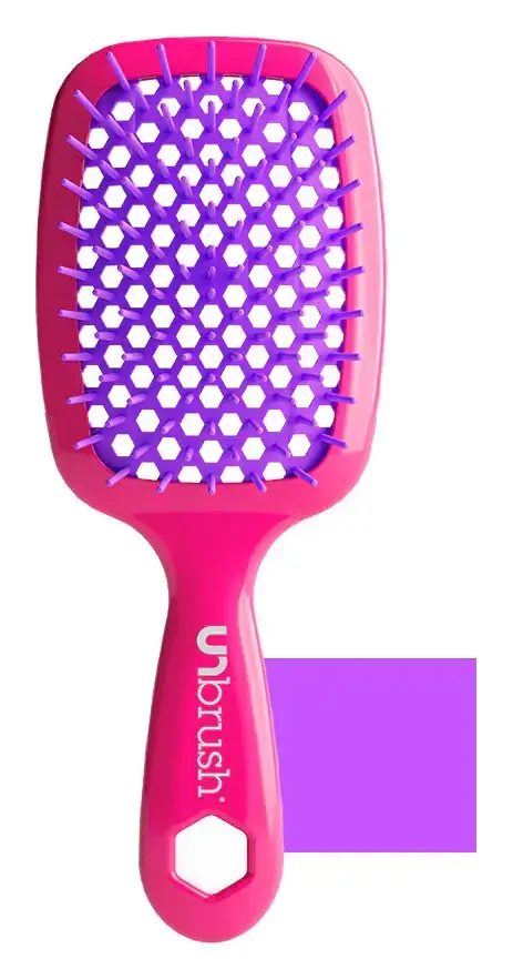 FHI Heat Unbrush Detangling Hair Brush Pink Burst