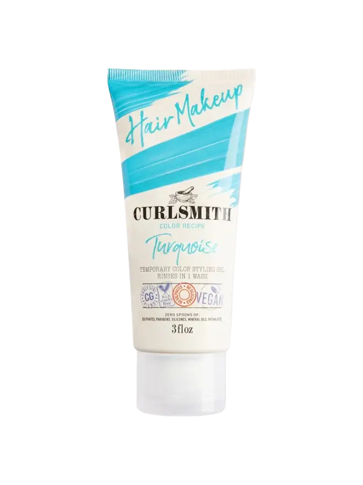 Curlsmith Hair Makeup Turquoise