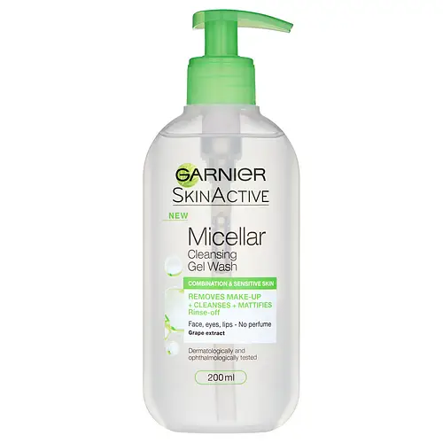 Garnier Micellar Gel Face Wash For Combination & Sensitive Skin