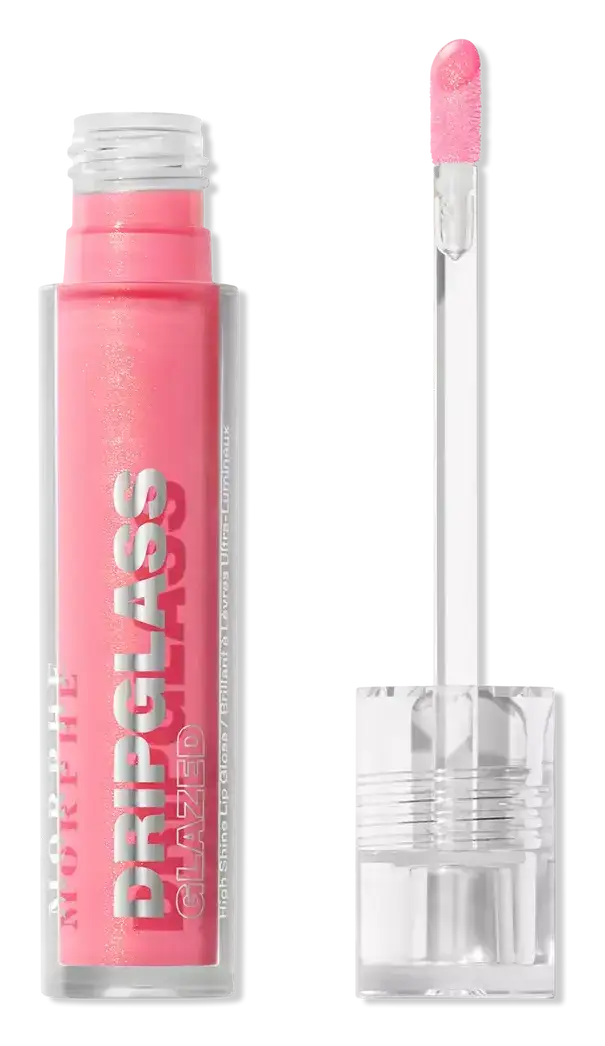 Morphe Dripglass Glazed High Shine Lip Gloss Pink Mirror