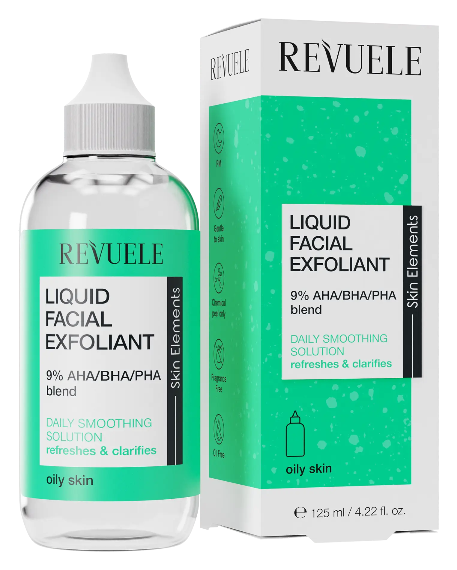 Revuele Liquid Facial Exfoliant 9% AHA/BHA/PHA Blend