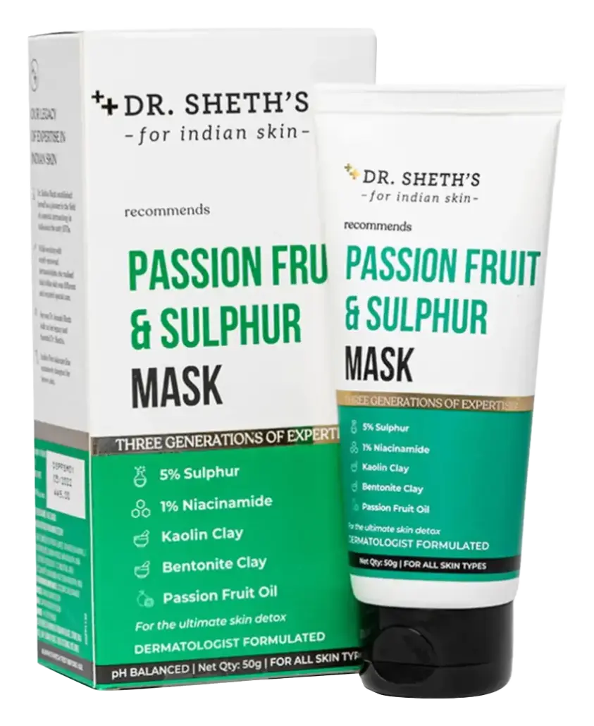 Dr. Sheth's Passion Fruit & Sulphur Mask