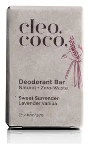 Cleo+Coco Deodorant Bar Lavender Vanilla