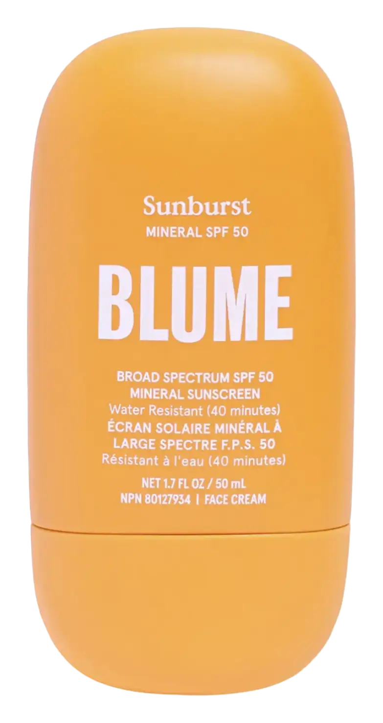 Blume Sunburst Mineral SPF 50 Sunscreen