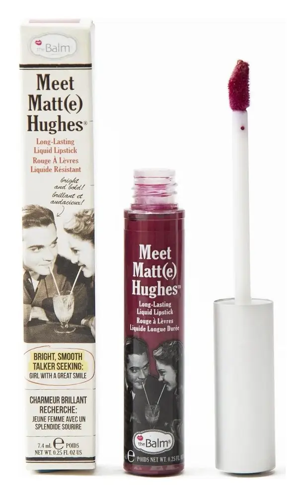 theBalm Cosmetics Meet Matt(e) Hughes Long-Lasting Liquid Lipstick Romantic