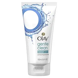 Olay Unscented Gentle Clean Foaming Face Cleanser for Sensitive Skin