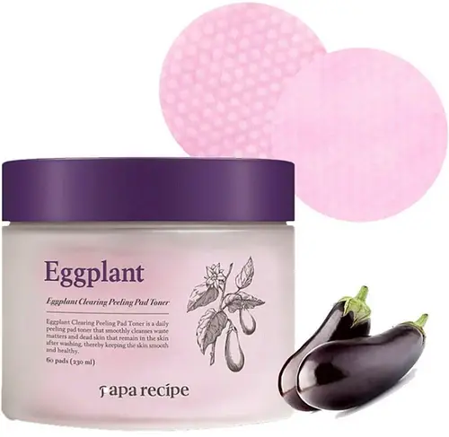 Papa Recipe Eggplant Clearing Peeling Pad Toner