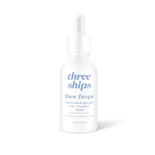 Three Ships Beauty Dew Drops Mushroom Hyaluronic Acid + Vitamin C Serum