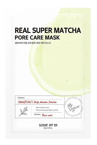 Some By Mi Real Care Mask Real Super Matcha Pore