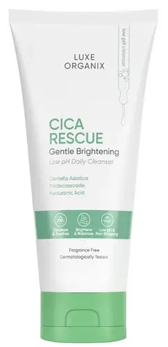 Luxe Organix Cica Rescue Gentle Brightening Cleanser