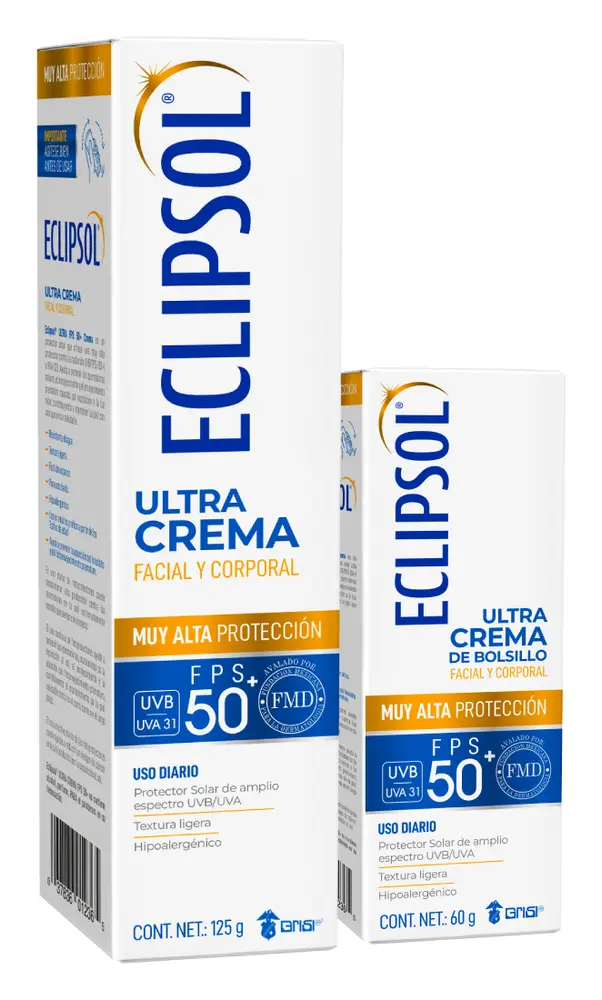 Eclipsol Ultra Crema De Bolsillo Facial Y Corporal SPF 50+