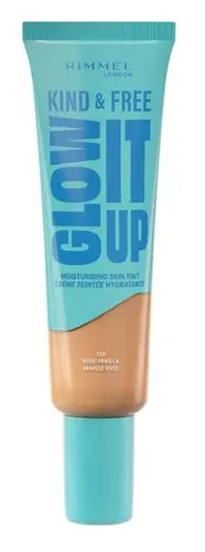 Rimmel London Kind & Free Glow It Up Hydrating Skin Tint 150 Rose Vanilla