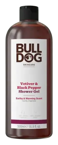 BULLDOG Shower Gel Vetiver & Black Pepper
