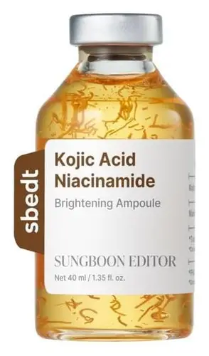 Sungboon Editor Kojic Acid Niacinamide Brightening Ampoule