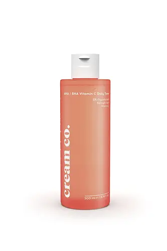 Cream Co. AHA / BHA Vitamin C Daily Toner