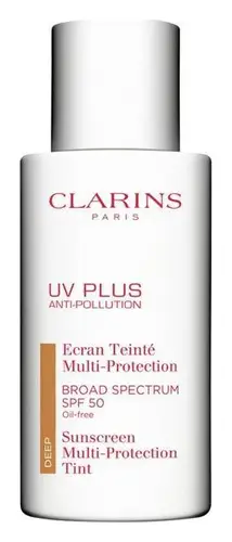 Clarins UV PLUS Anti-Pollution Sunscreen Multi-Protection Tint SPF 50