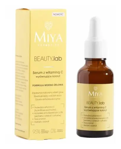 Miya Cosmetics Serum Z Witaminą C Wyrównujące Koloryt