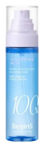 BeginS Blue Hydrangea Hyaluronic Acid PDRN Moisturizing Plumping Mist
