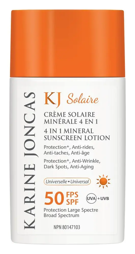 Karine Joncas 4 In 1 Mineral Sunscreen Lotion SPF 50 Universal