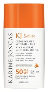 Karine Joncas 4 In 1 Mineral Sunscreen Lotion SPF 50 Universal