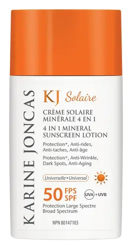 Karine Joncas 4 In 1 Mineral Sunscreen Lotion SPF 50 Universal