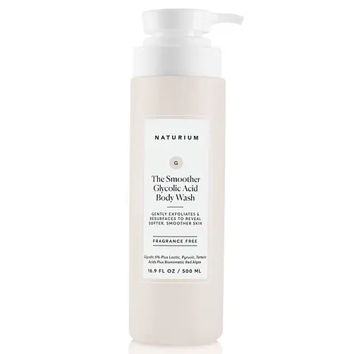 Naturium The Smoother Glycolic Acid Exfoliating Body Wash