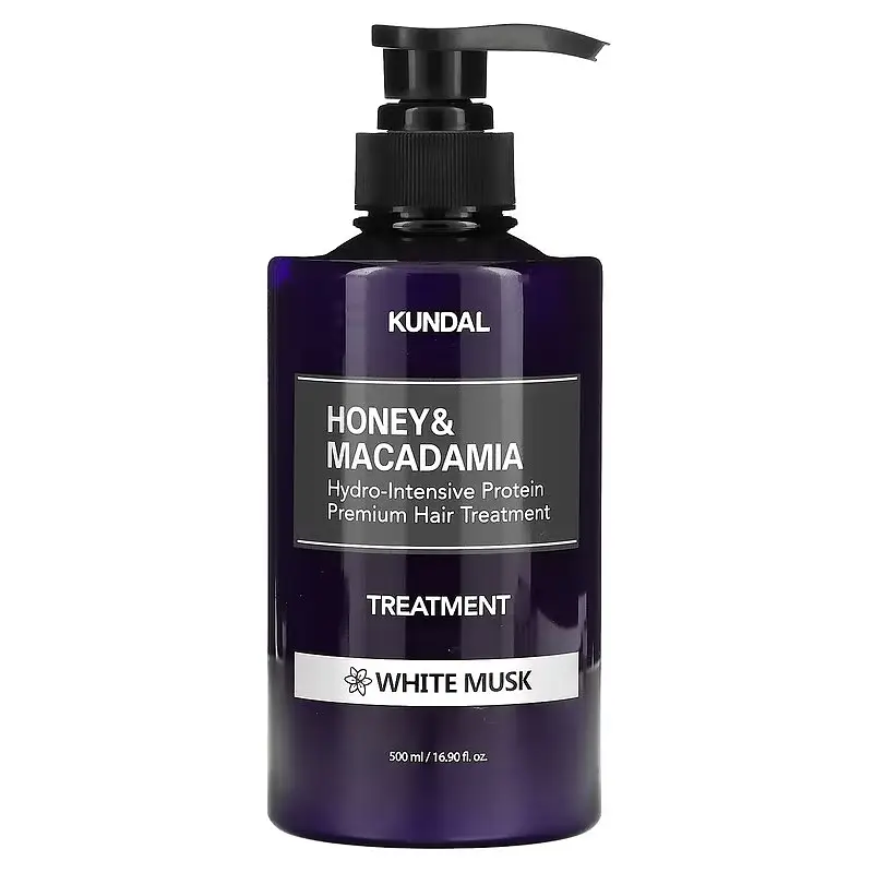 Kundal Honey & Macadamia Hydro-Intensive Protein Premium Hair Treatment White Musk