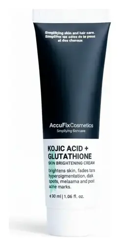 Accufix Cosmetics Kojic Acid Glutathione Skin Brightening Cream