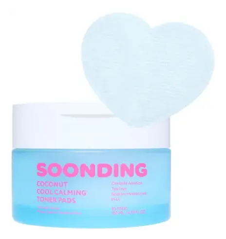 Soonding Coconut Cool Calming Toner Pads