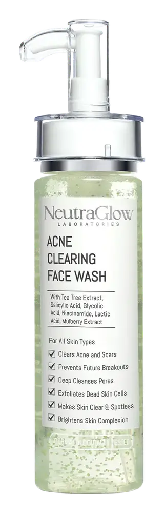 NeutraGlow Acne Clearing Face Wash