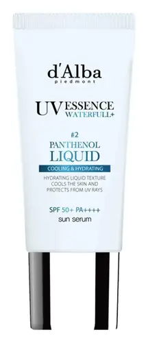 D'Alba UV Essence Waterfull+ Panthenol Liquid Sun Serum SPF 50+