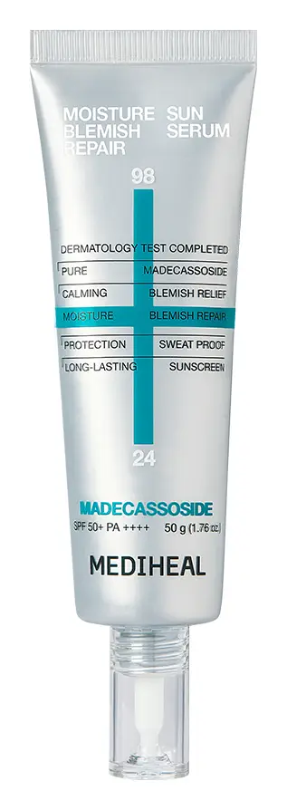 Mediheal Madecassoside Moisture Blemish Repair Sun Serum SPF 50+