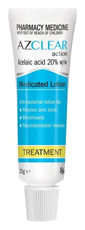 Azclear Action Medicated Lotion