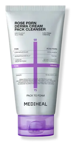 Mediheal Rose PDRN Derma Cream Pack Cleanser
