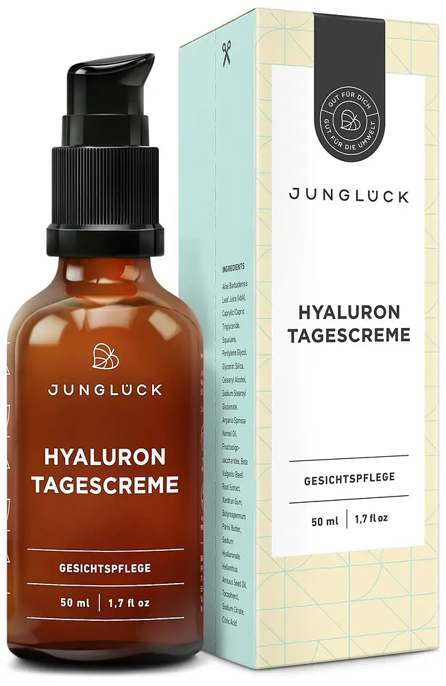 Junglück Hyaluron Tagescreme (Hyaluron Day Cream)
