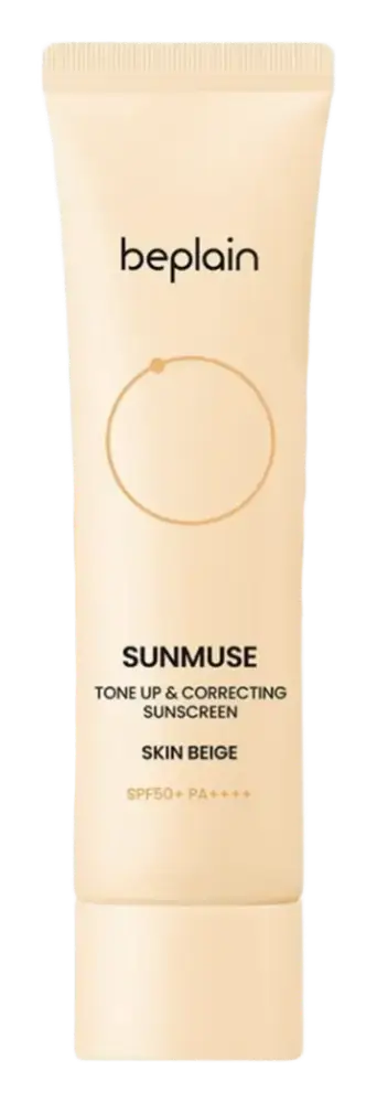 Beplain Sunmuse Tone Up & Correcting Sunscreen Skin Beige SPF50+ PA++++