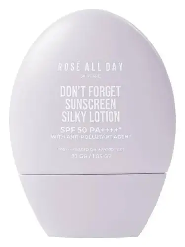 Rose All Day Don't Forget Sunscreen Silky Lotion SPF 50