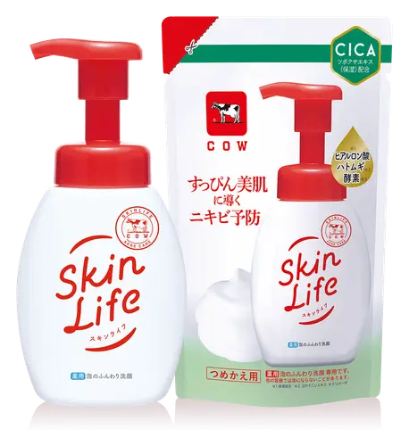 Cow Brand Mutenka Skinlife Medicated Facial Cleansing Foam